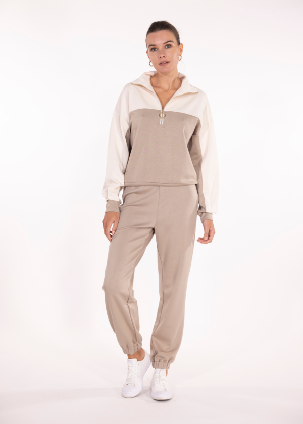 PANTALON REGULAR FIT ANNA BEIGE