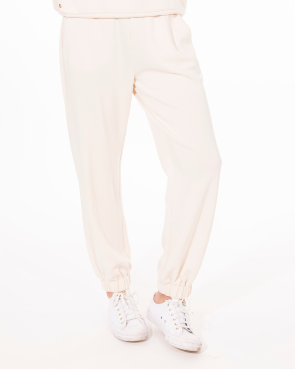 PANTALON RELAX FIT CREME - Image 3