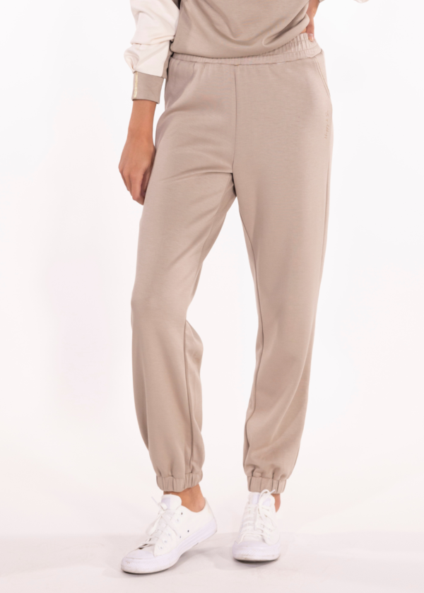 PANTALON REGULAR FIT ANNA BEIGE - Image 2