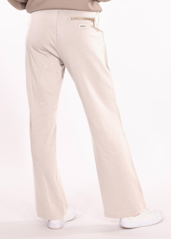 PANTALON DROIT COUTURE JESSIE CRÈME - Image 3