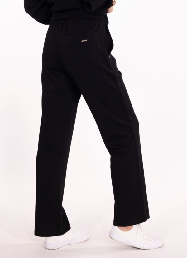 PANTALON DROIT À POCHES ANDY NOIR - Image 3