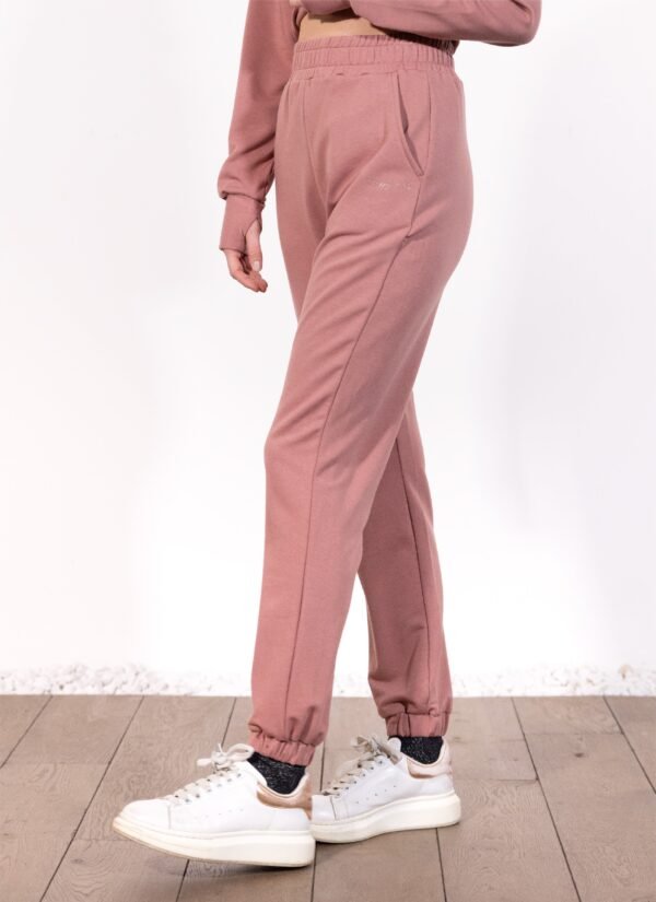 PANTALON LOOSE FIT MODAL TERRACOTTA - Image 2