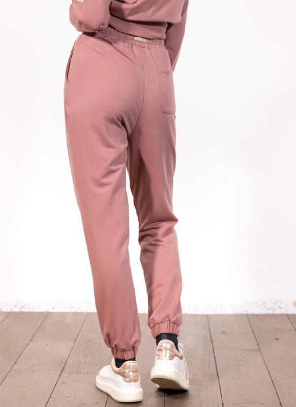 PANTALON LOOSE FIT MODAL TERRACOTTA - Image 3